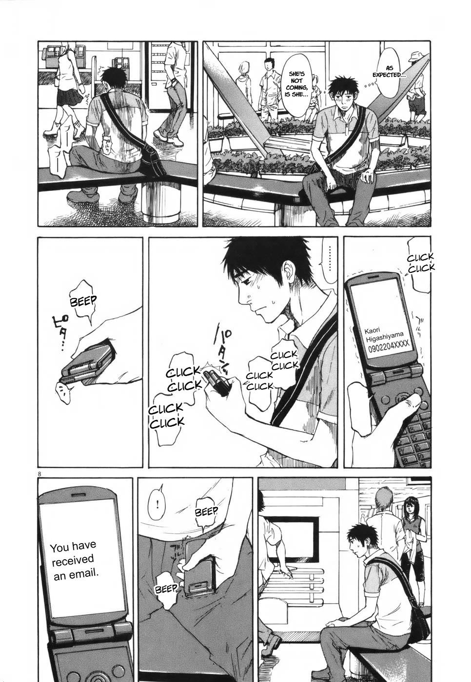 Hakuba no Oujisama Chapter 105 page 8 - Chapter 105: Where Are You?