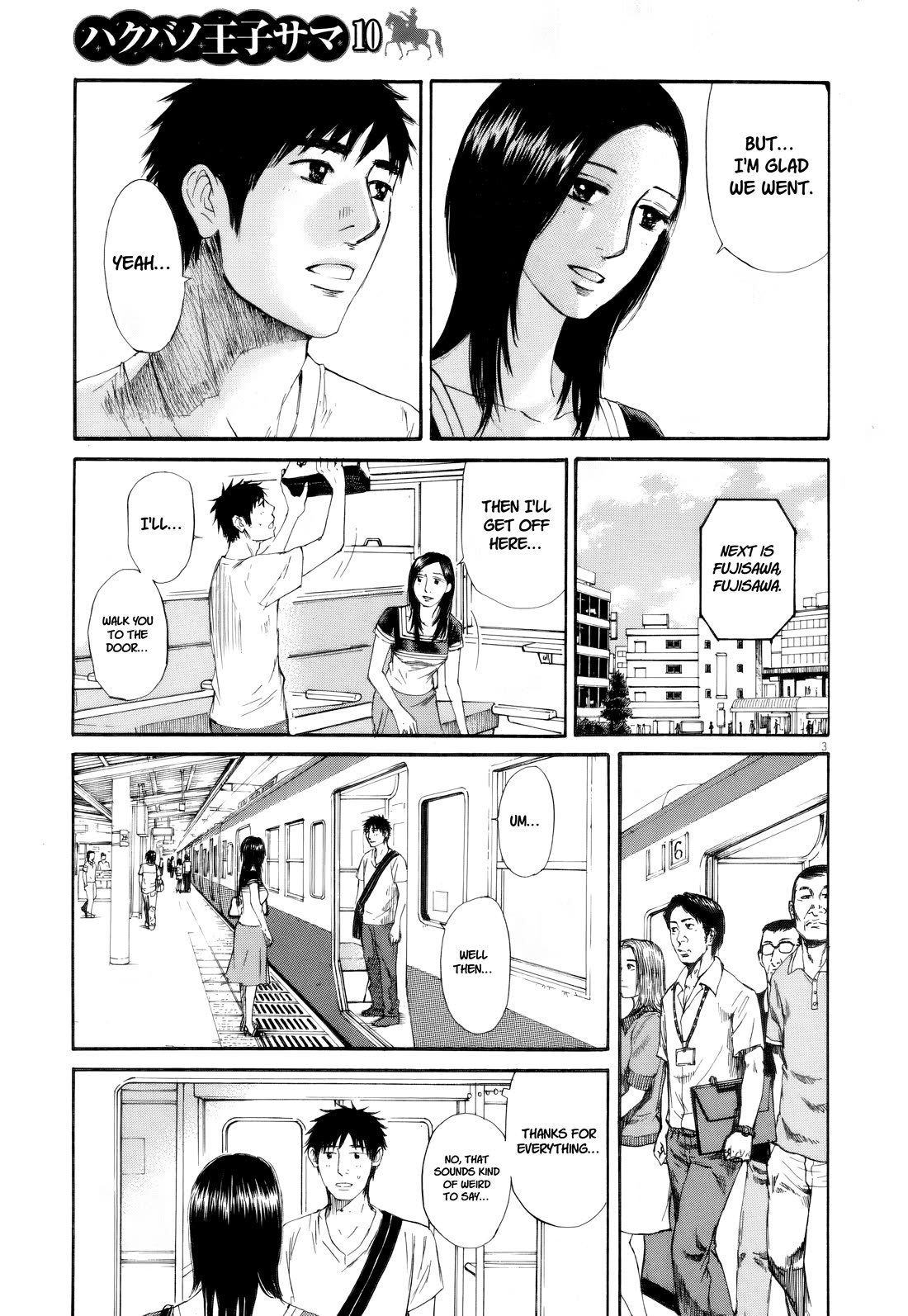 Hakuba no Oujisama Chapter 109 page 3 - Chapter 109: I'm Sorry
