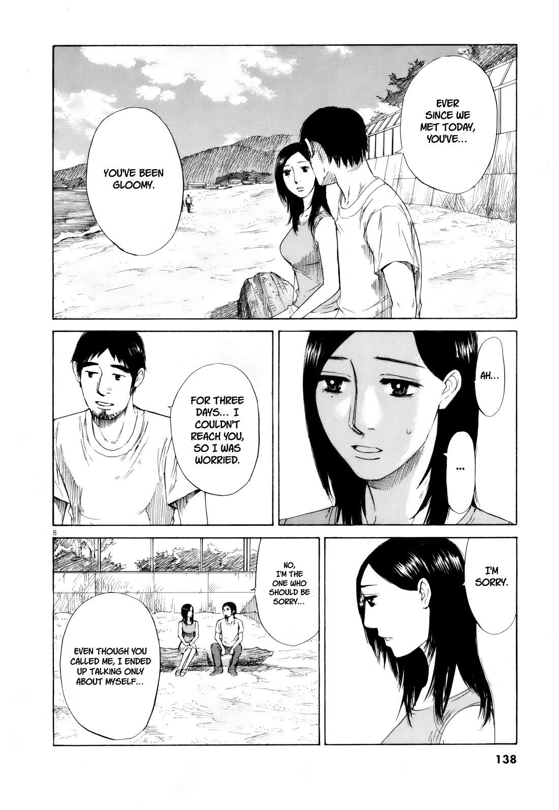 Hakuba no Oujisama Chapter 109 page 8 - Chapter 109: I'm Sorry