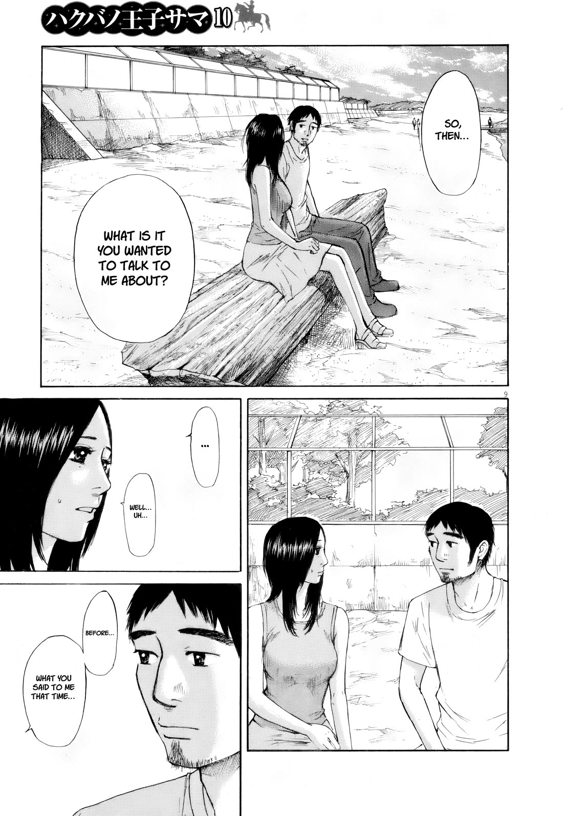 Hakuba no Oujisama Chapter 109 page 9 - Chapter 109: I'm Sorry