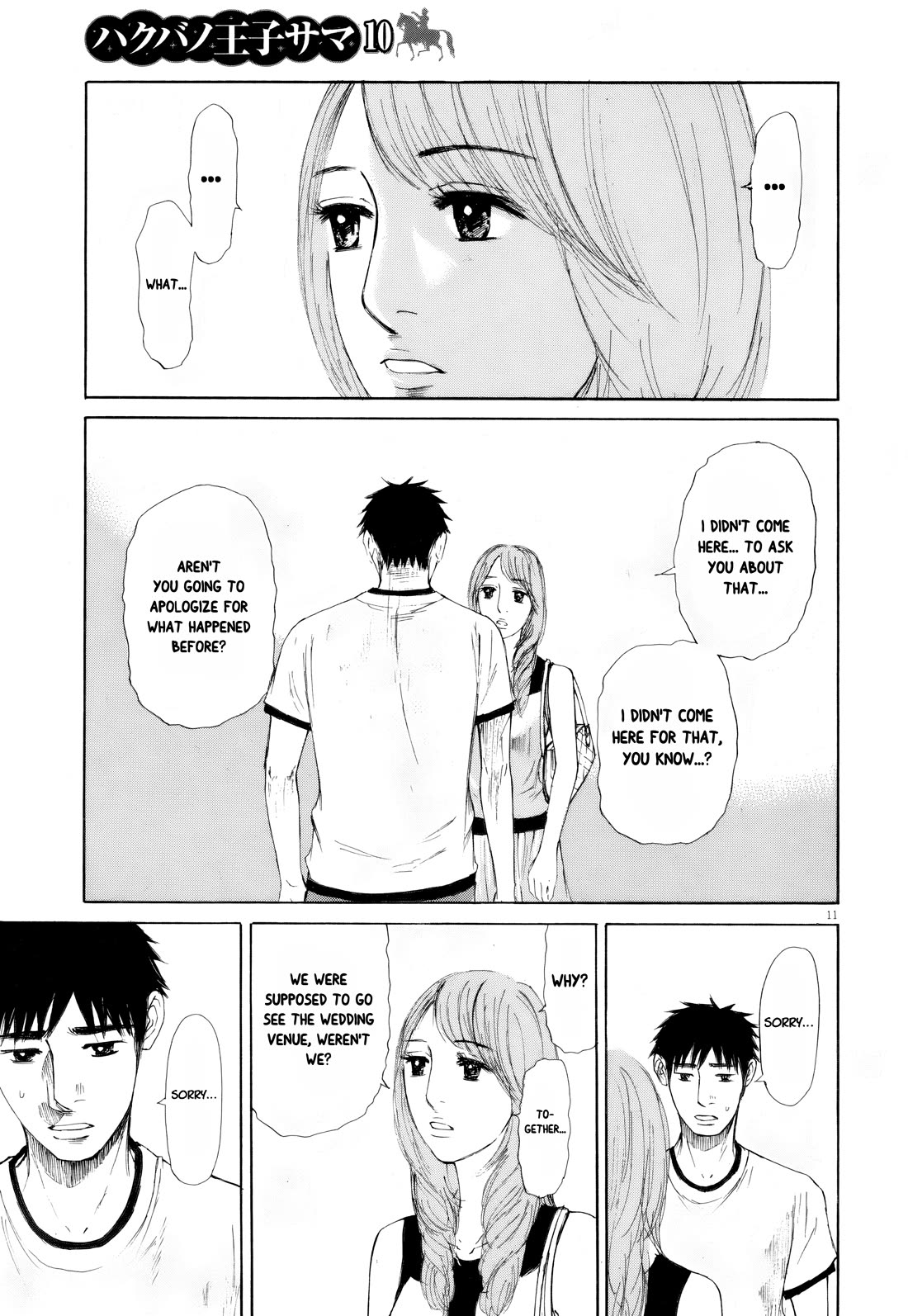 Hakuba no Oujisama Chapter 110 page 8 - Chapter 110: ...Sorry...