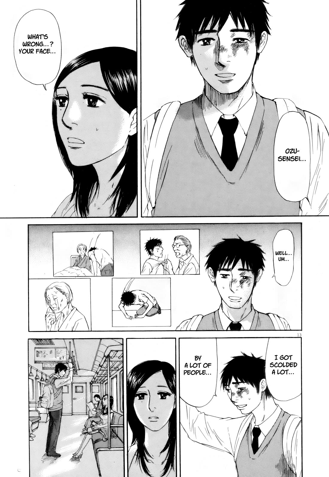 Hakuba no Oujisama Chapter 111 page 13 - Chapter 111: The Right to Be Happy