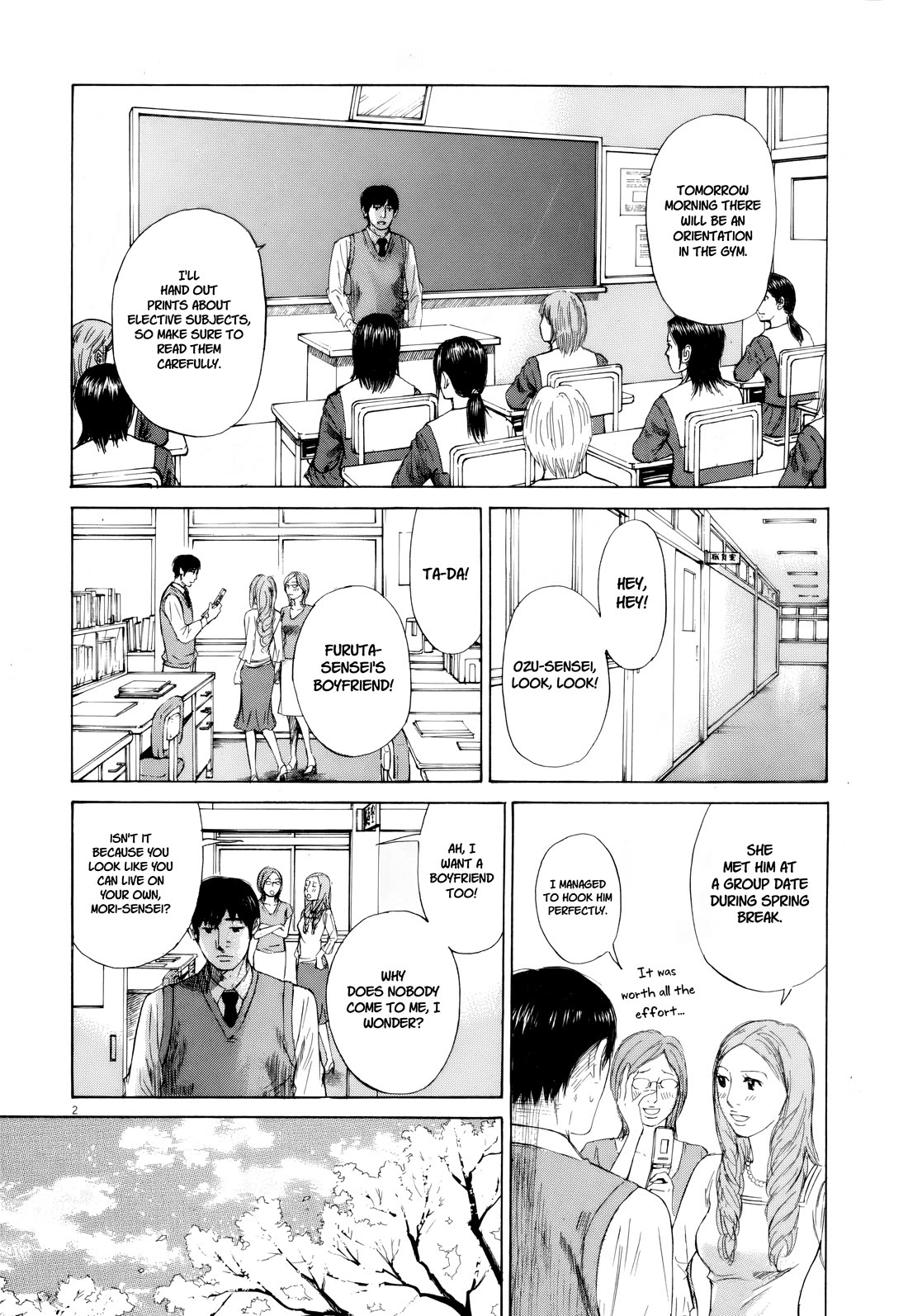 Hakuba no Oujisama Chapter 111 page 21 - Chapter 111: The Right to Be Happy