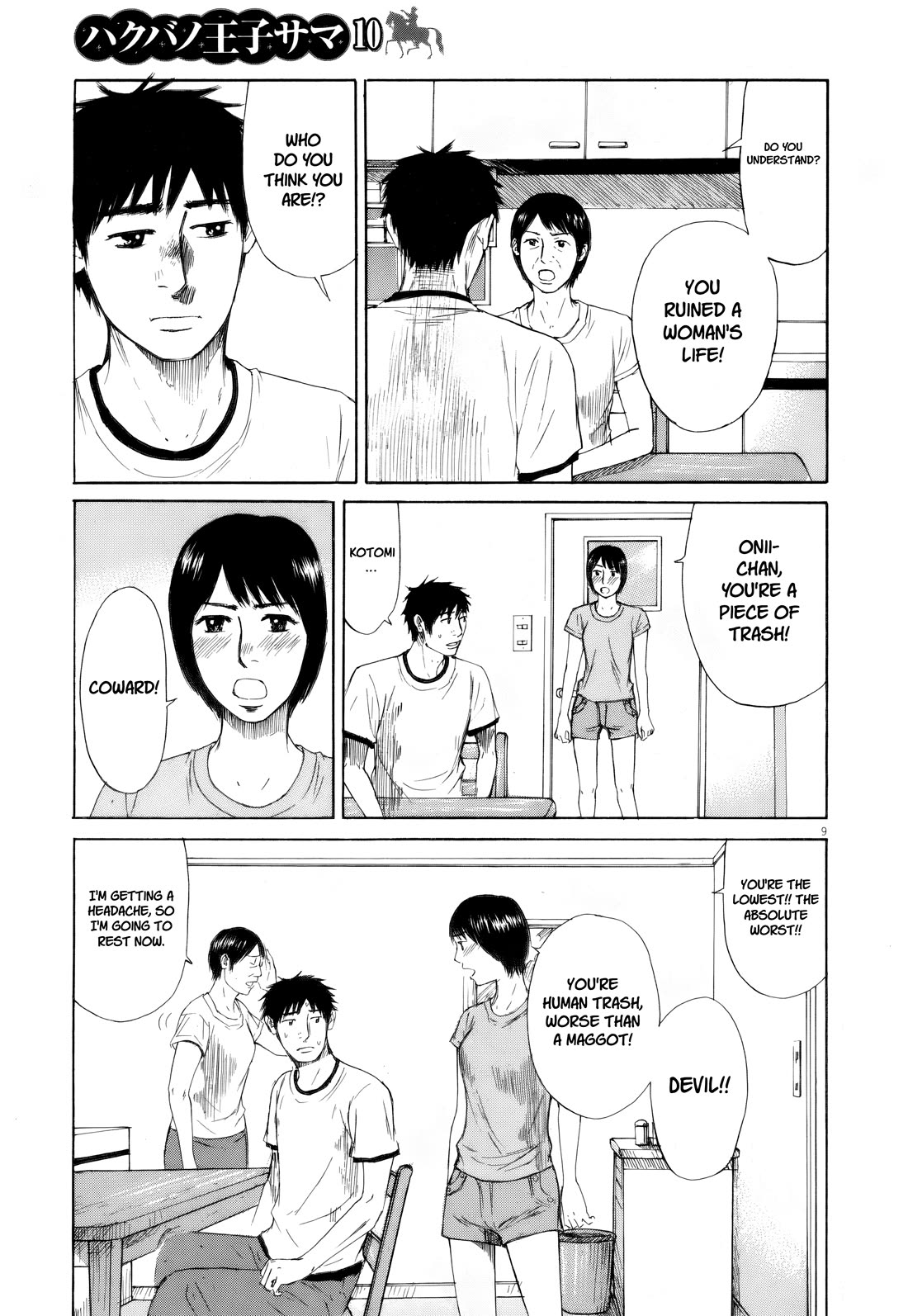 Hakuba no Oujisama Chapter 111 page 9 - Chapter 111: The Right to Be Happy