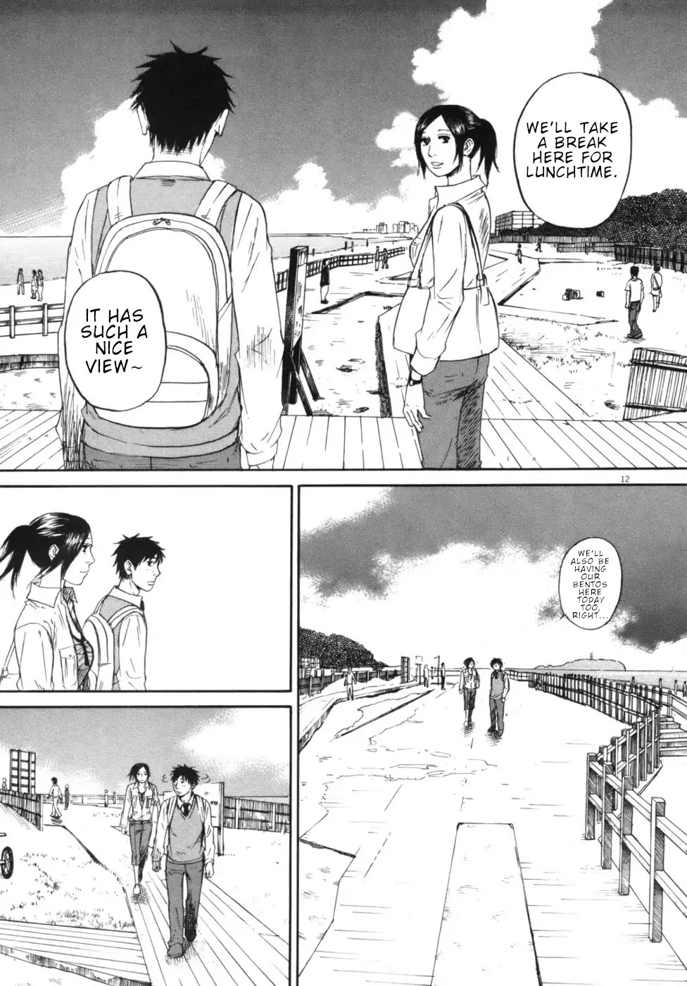 Hakuba no Oujisama Chapter 44 page 11 - Chapter 44: At the Seashore That Day