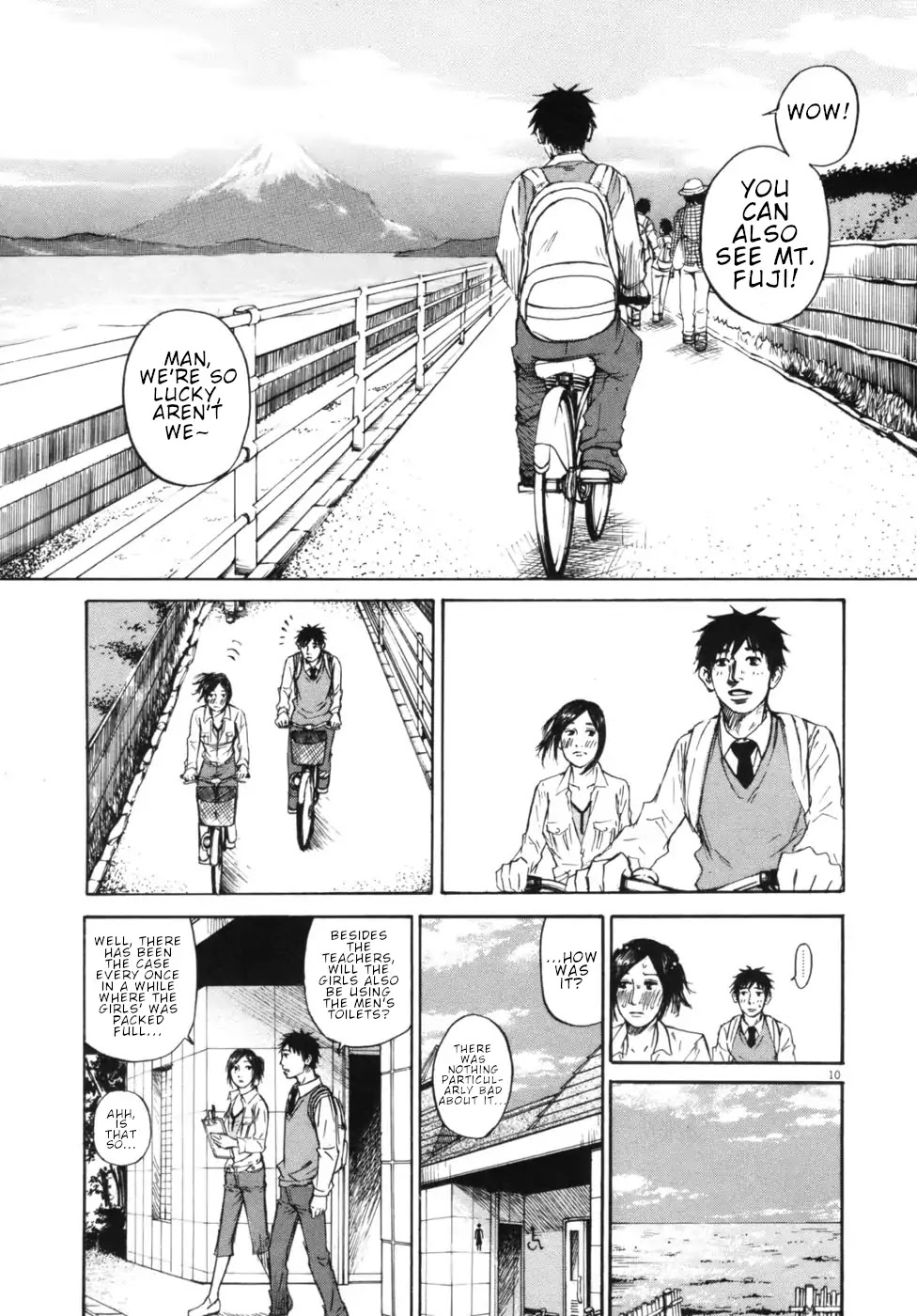 Hakuba no Oujisama Chapter 44 page 9 - Chapter 44: At the Seashore That Day