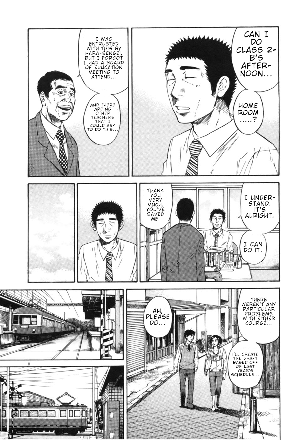 Hakuba no Oujisama Chapter 47 page 8 - Chapter 47: Why'd You Do This and That...