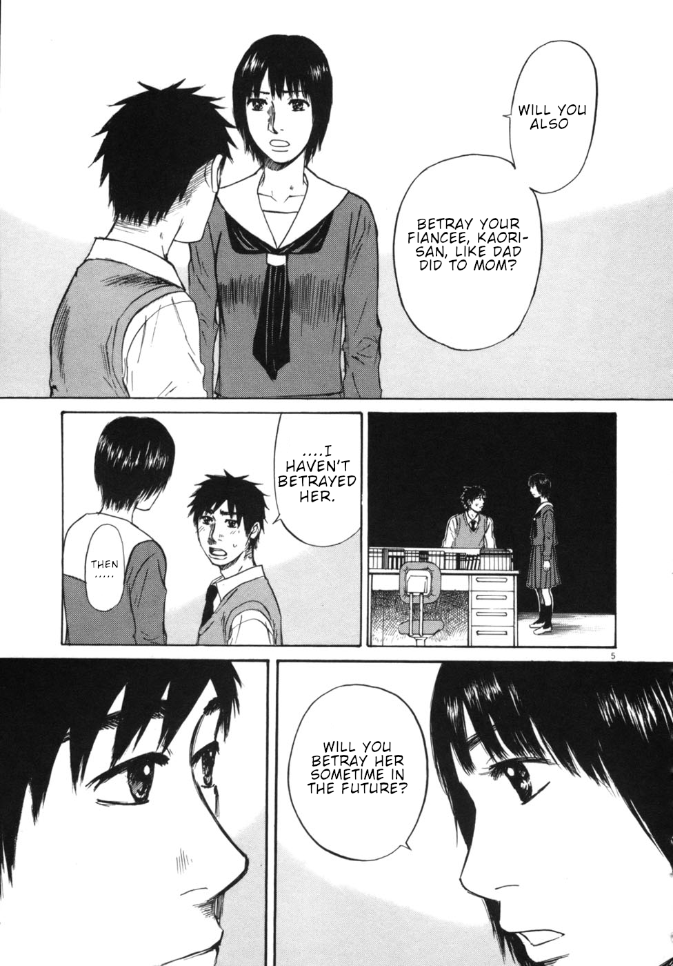 Hakuba no Oujisama Chapter 50 page 5 - Chapter 50: Would it be Better if We Don't Meet