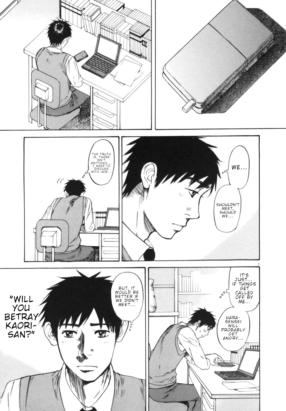 Hakuba no Oujisama Chapter 50 page 7 - Chapter 50: Would it be Better if We Don't Meet