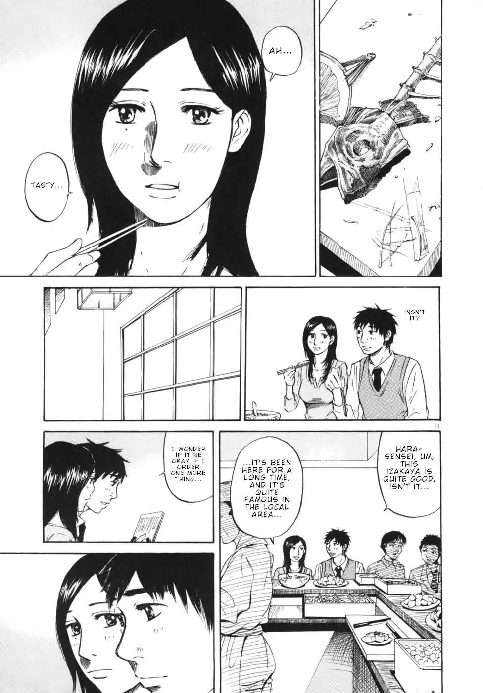 Hakuba no Oujisama Chapter 52 page 11 - Chapter 52: Opening Up at the Bar