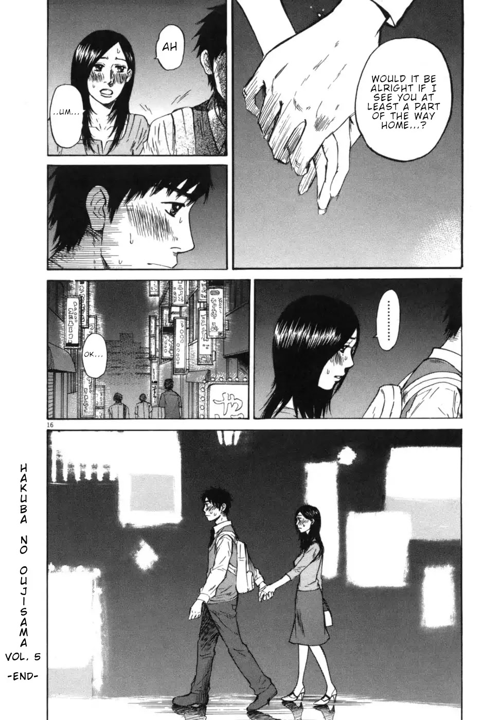 Hakuba no Oujisama Chapter 53 page 16 - Chapter 53: Today...Just for Today...