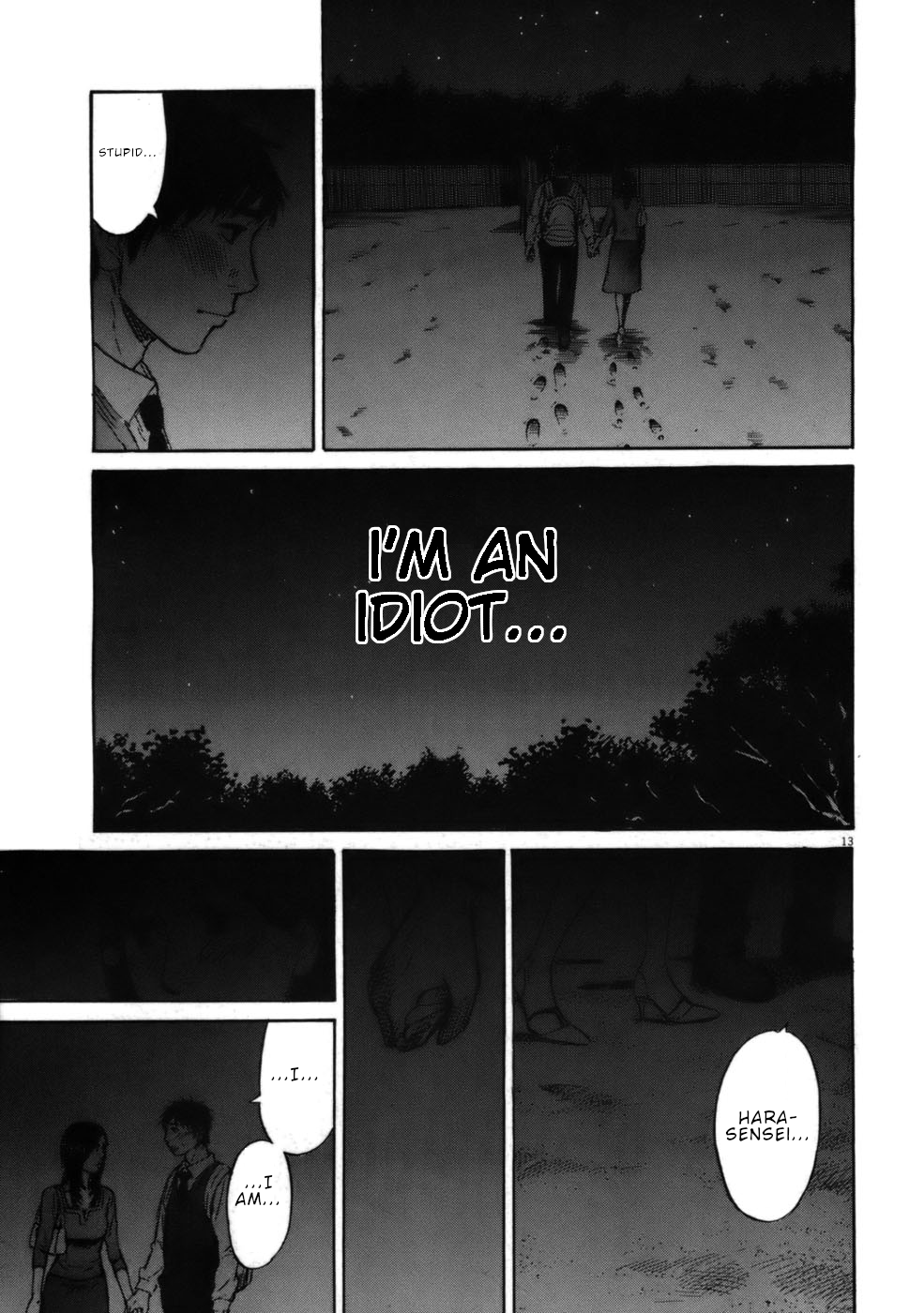 Hakuba no Oujisama Chapter 55 page 13 - Chapter 55: Again on the Beach in the Dark...