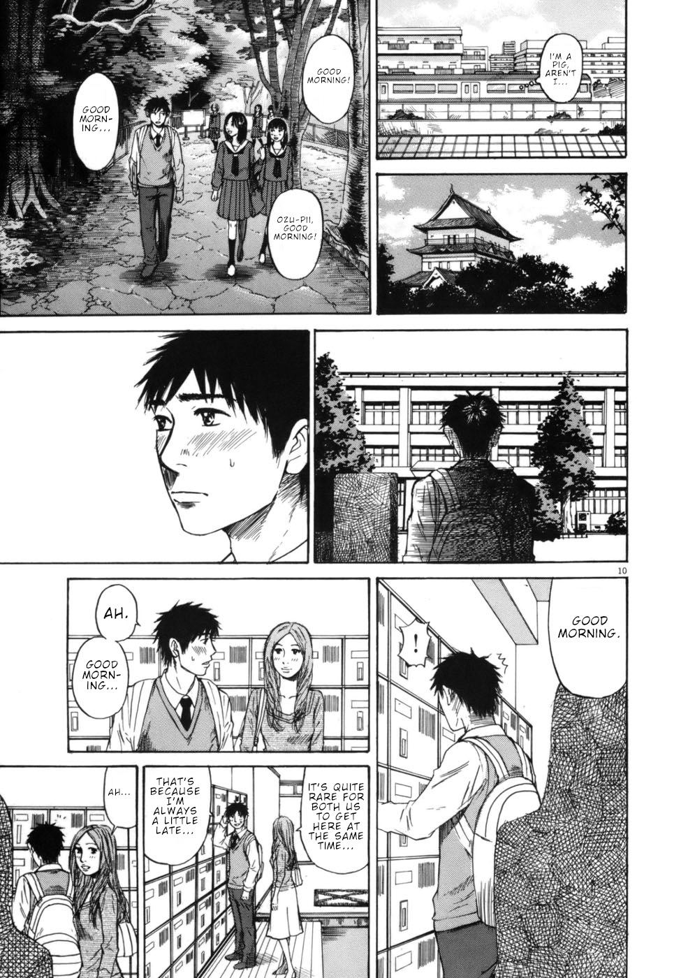 Hakuba no Oujisama Chapter 59 page 10 - Chapter 59: It's a Powerder Keg at the Workplace??