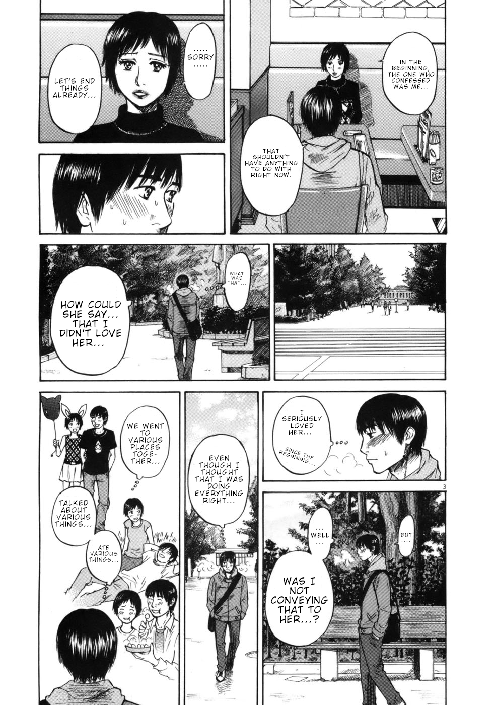 Hakuba no Oujisama Chapter 60 page 3 - Chapter 60: Confidently There