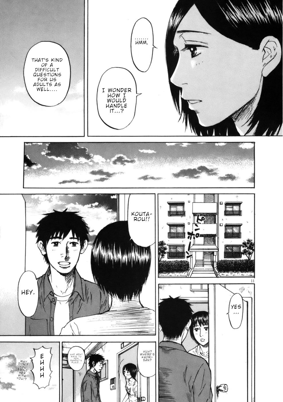 Hakuba no Oujisama Chapter 63 page 11 - Chapter 63: The Situation of Their Family