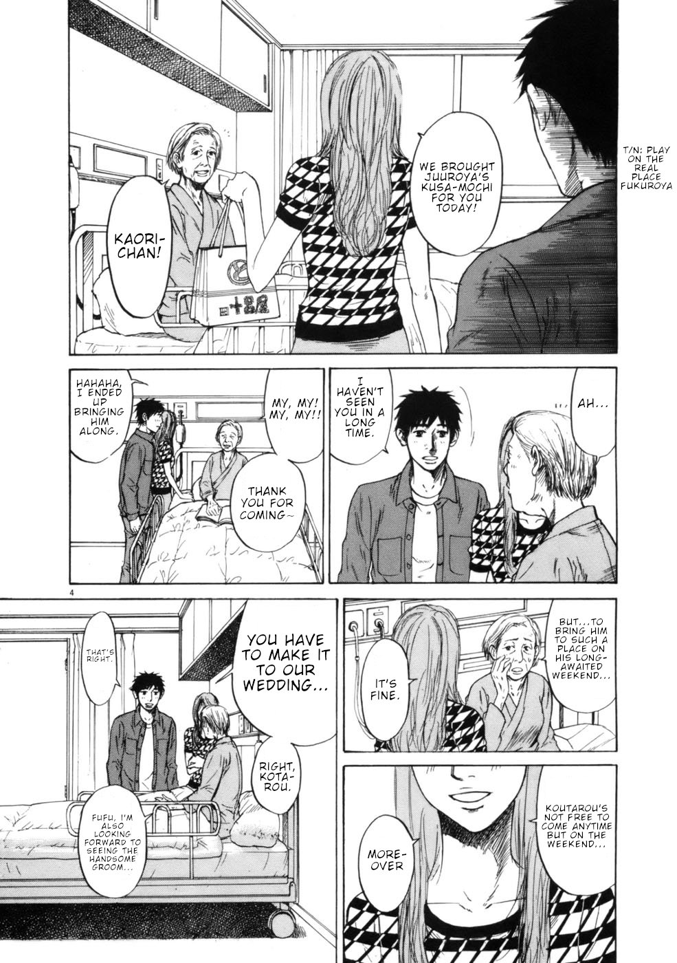 Hakuba no Oujisama Chapter 63 page 4 - Chapter 63: The Situation of Their Family