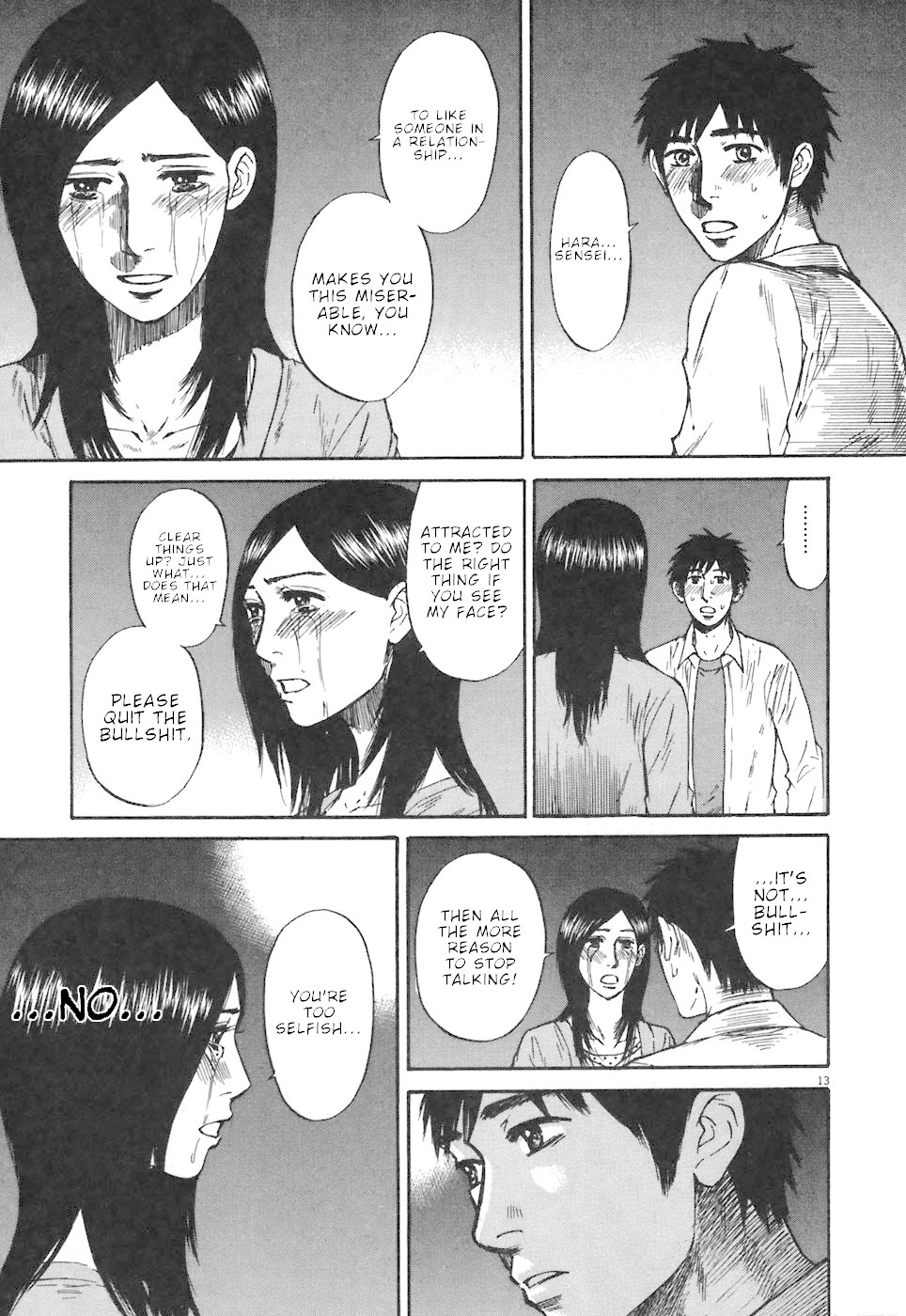 Hakuba no Oujisama Chapter 68 page 13 - Chapter 68: Cannot Get Over Them