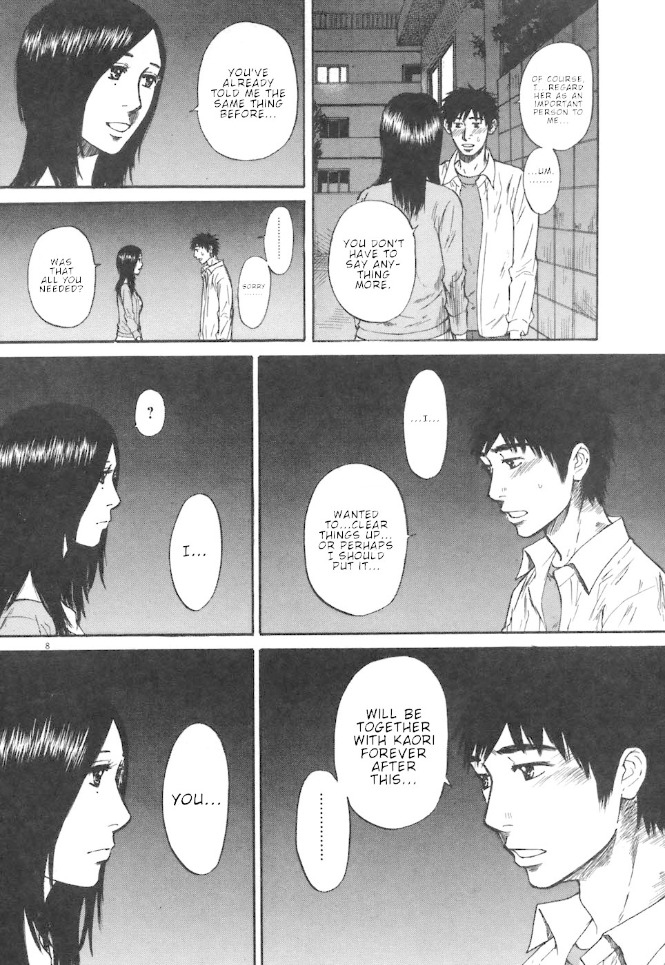 Hakuba no Oujisama Chapter 68 page 8 - Chapter 68: Cannot Get Over Them