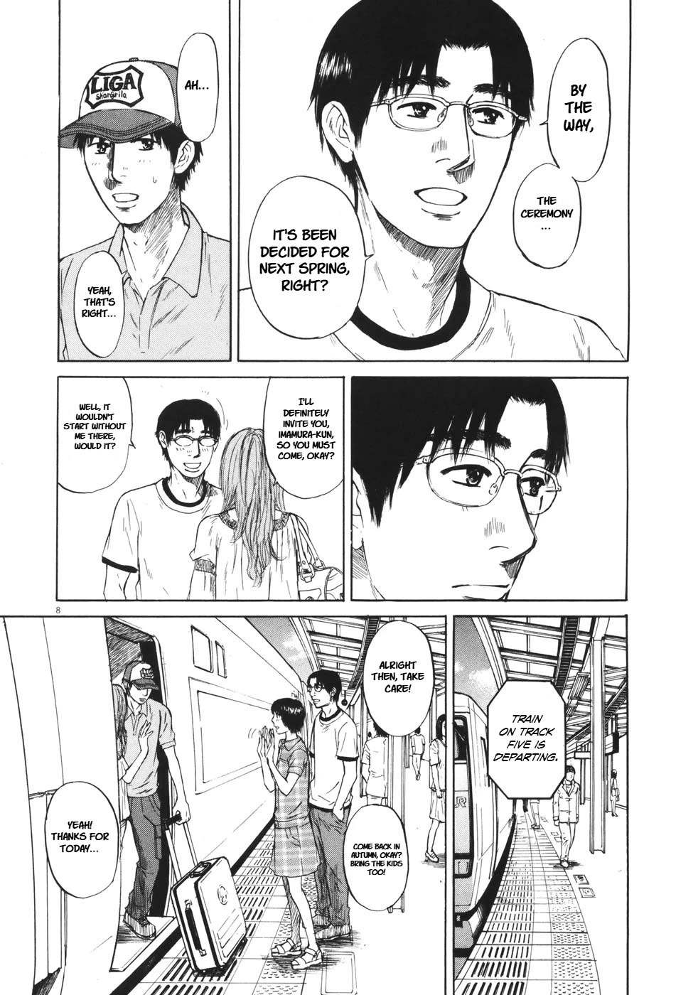 Hakuba no Oujisama Chapter 78 page 10 - Chapter 78: Dawn Breaks, and It's Departure...