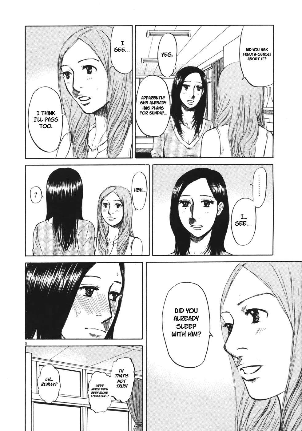 Hakuba no Oujisama Chapter 82 page 8 - Chapter 82: It Can't be Helped?