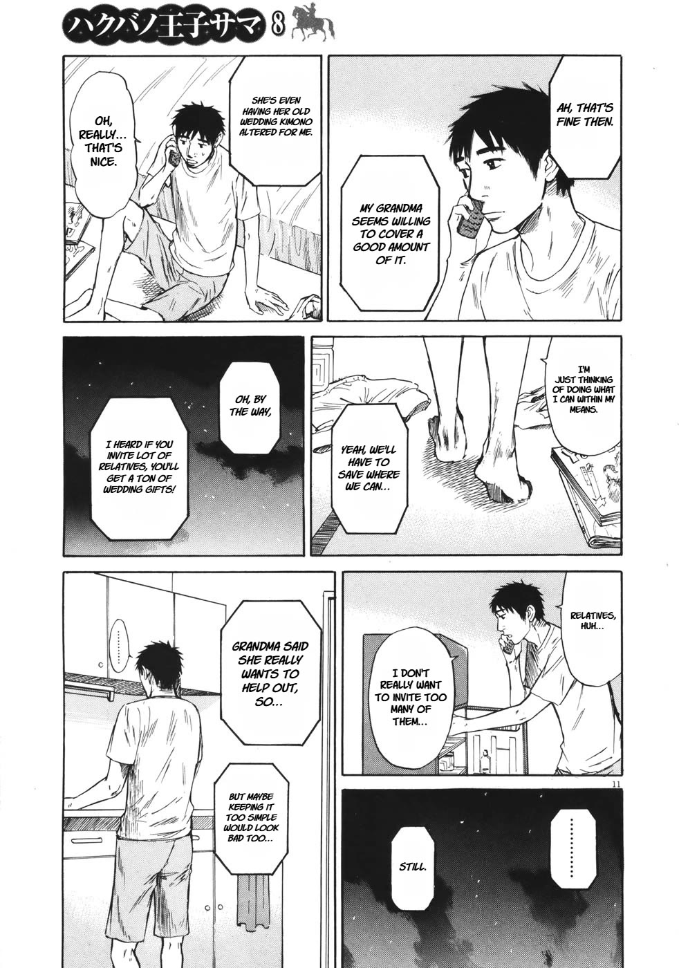 Hakuba no Oujisama Chapter 84 page 11 - Chapter 84: Into the Memories...