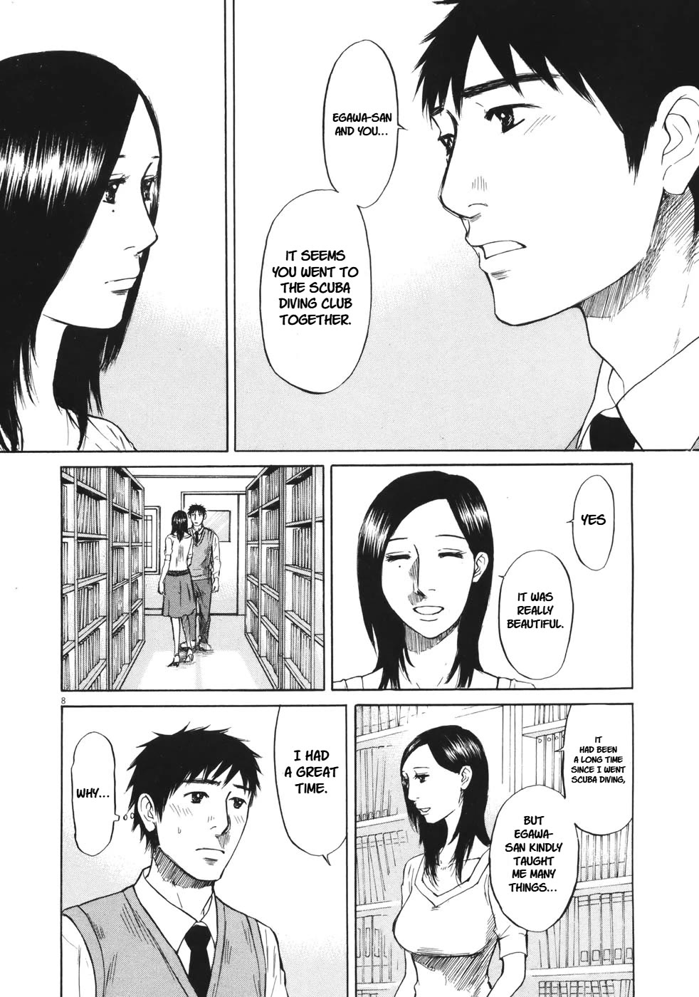 Hakuba no Oujisama Chapter 88 page 8 - Chapter 88: No Matter How Much We Pile On