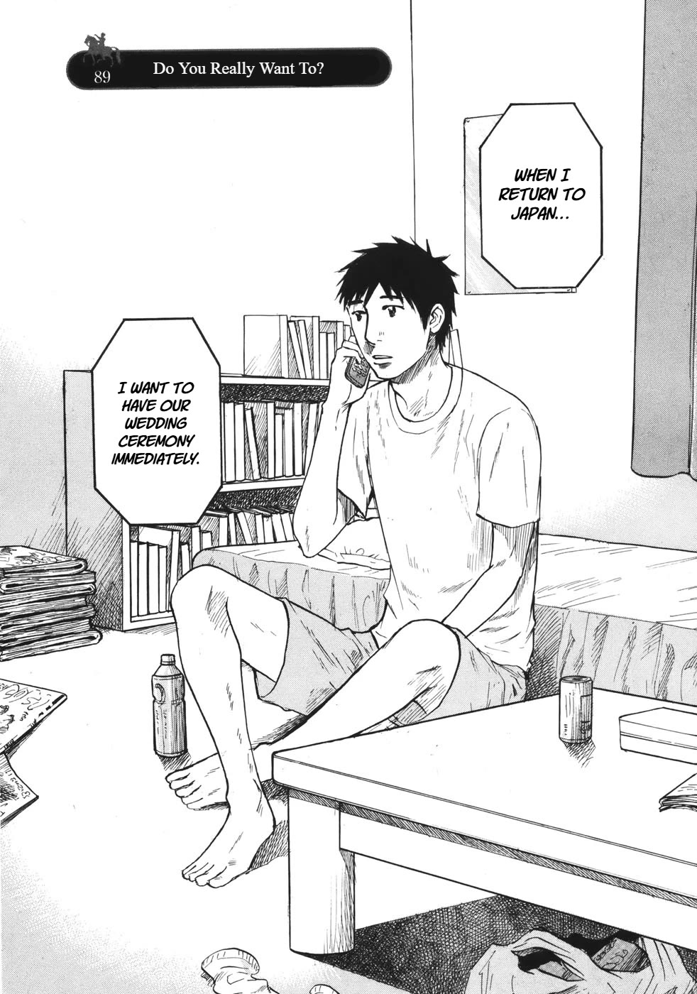 Hakuba no Oujisama Chapter 89 page 1 - Chapter 89: Do You Really Want To?