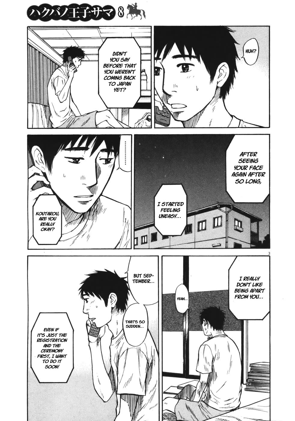 Hakuba no Oujisama Chapter 89 page 2 - Chapter 89: Do You Really Want To?
