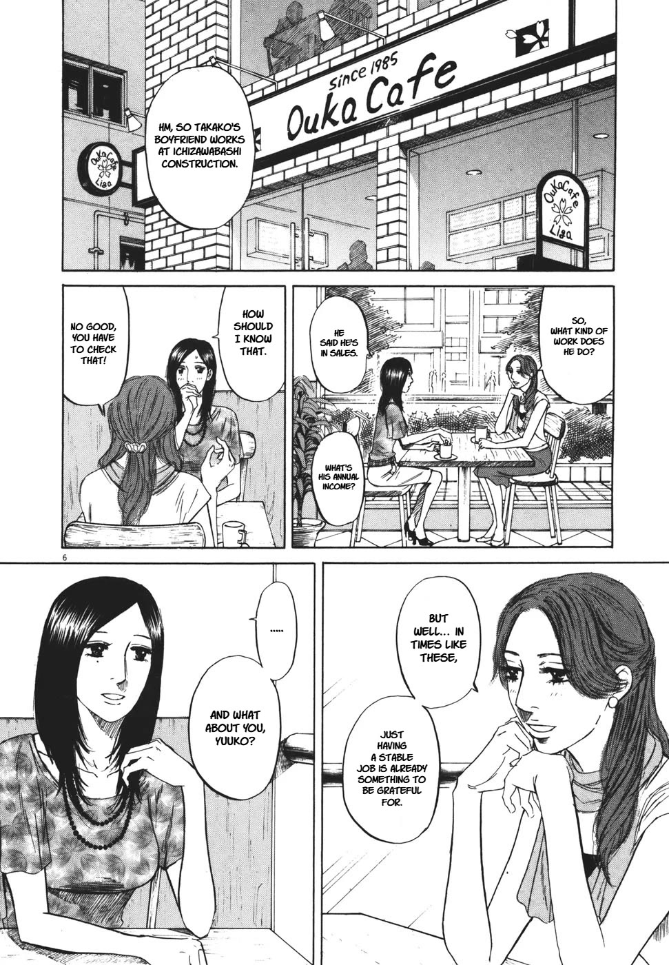 Hakuba no Oujisama Chapter 94 page 6 - Chapter 94: A Woman's Prime