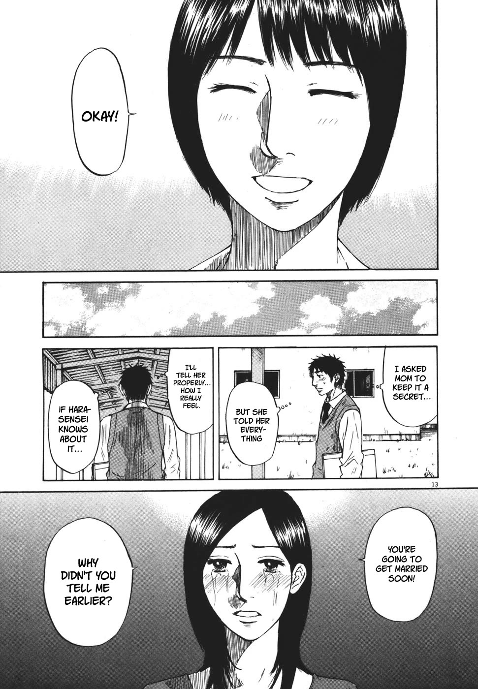 Hakuba no Oujisama Chapter 97 page 13 - Chapter 97: Absolutely a Secret
