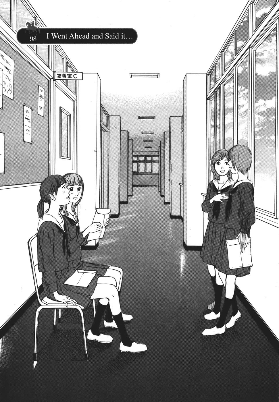 Hakuba no Oujisama Chapter 98 page 1 - Chapter 98: I Went Ahead and Said It...