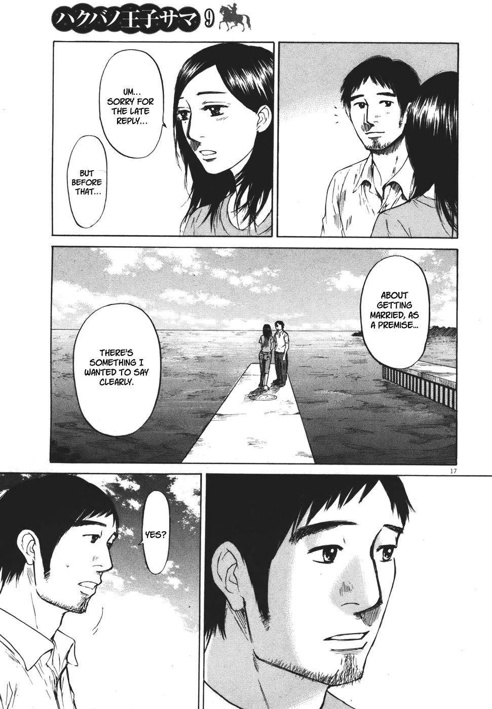 Hakuba no Oujisama Chapter 98 page 16 - Chapter 98: I Went Ahead and Said It...