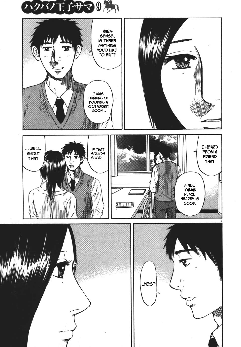 Hakuba no Oujisama Chapter 98 page 7 - Chapter 98: I Went Ahead and Said It...