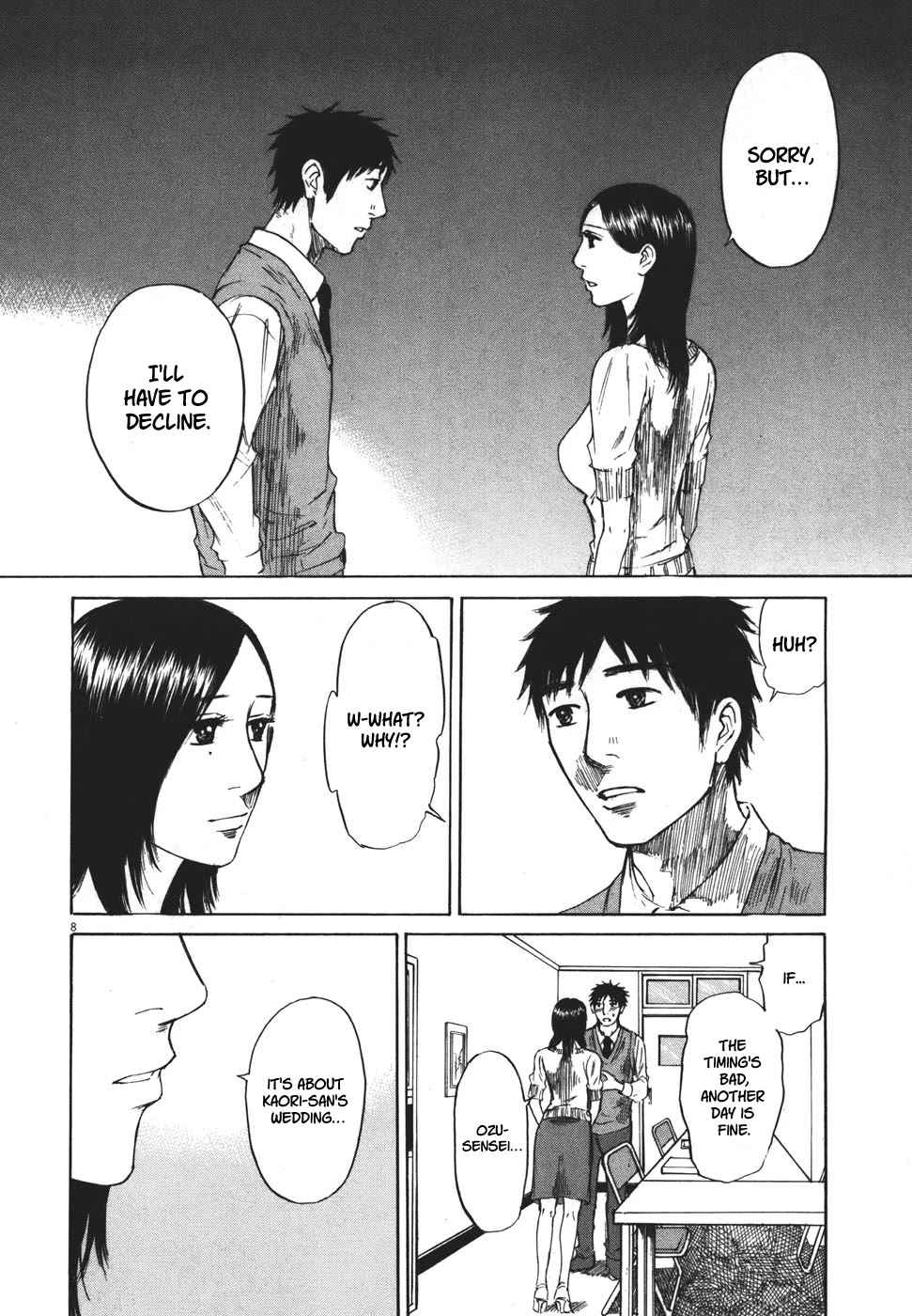 Hakuba no Oujisama Chapter 98 page 8 - Chapter 98: I Went Ahead and Said It...