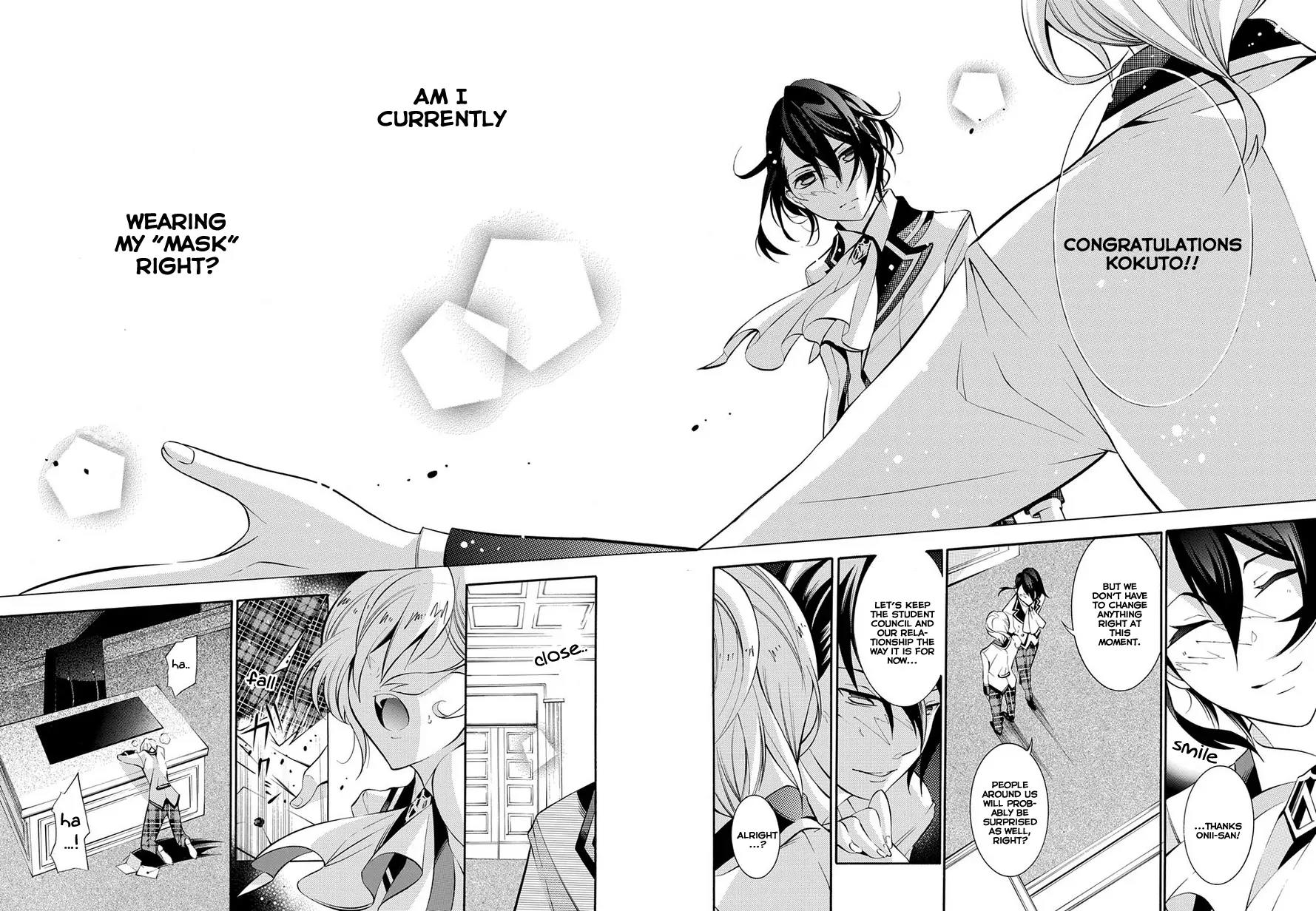 Hakudatsu no Masquerade Chapter 1 page 33 - Chapter 1: Black Rabbit and White Rabbit