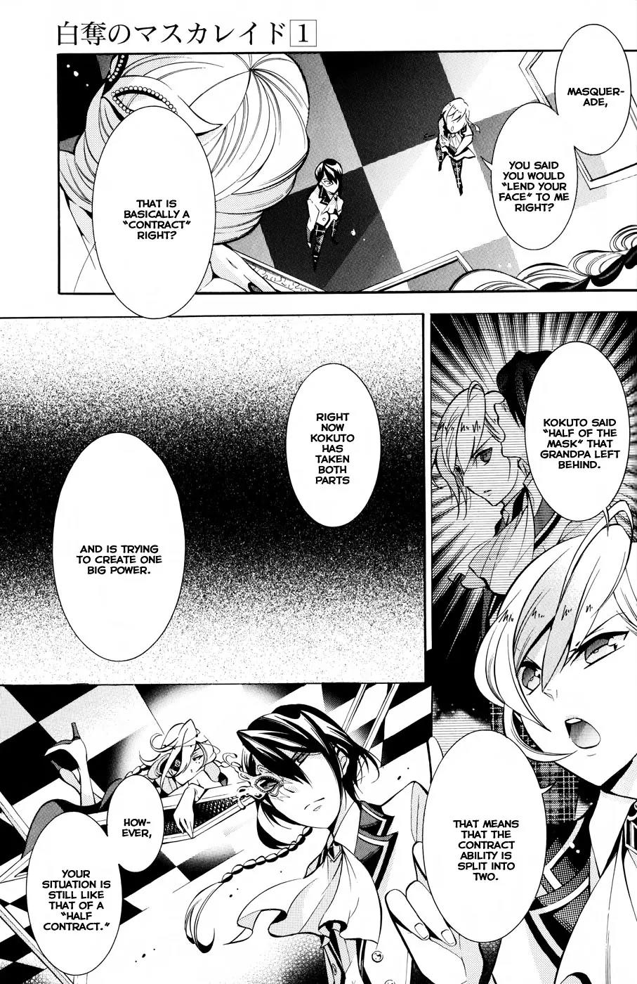 Hakudatsu no Masquerade Chapter 2 page 16 - Chapter 2: The Mask and the White Rabbit