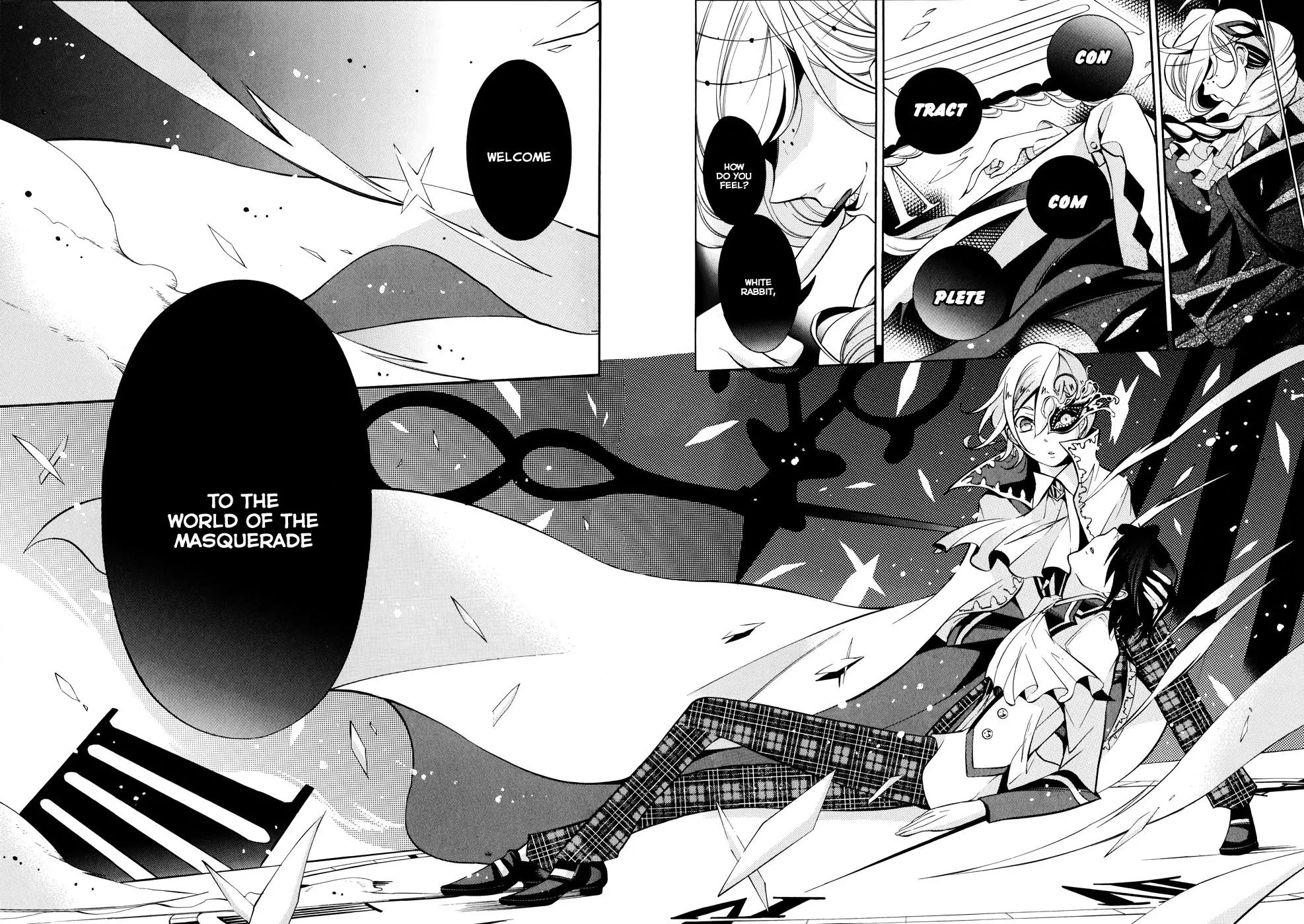 Hakudatsu no Masquerade Chapter 2 page 24 - Chapter 2: The Mask and the White Rabbit
