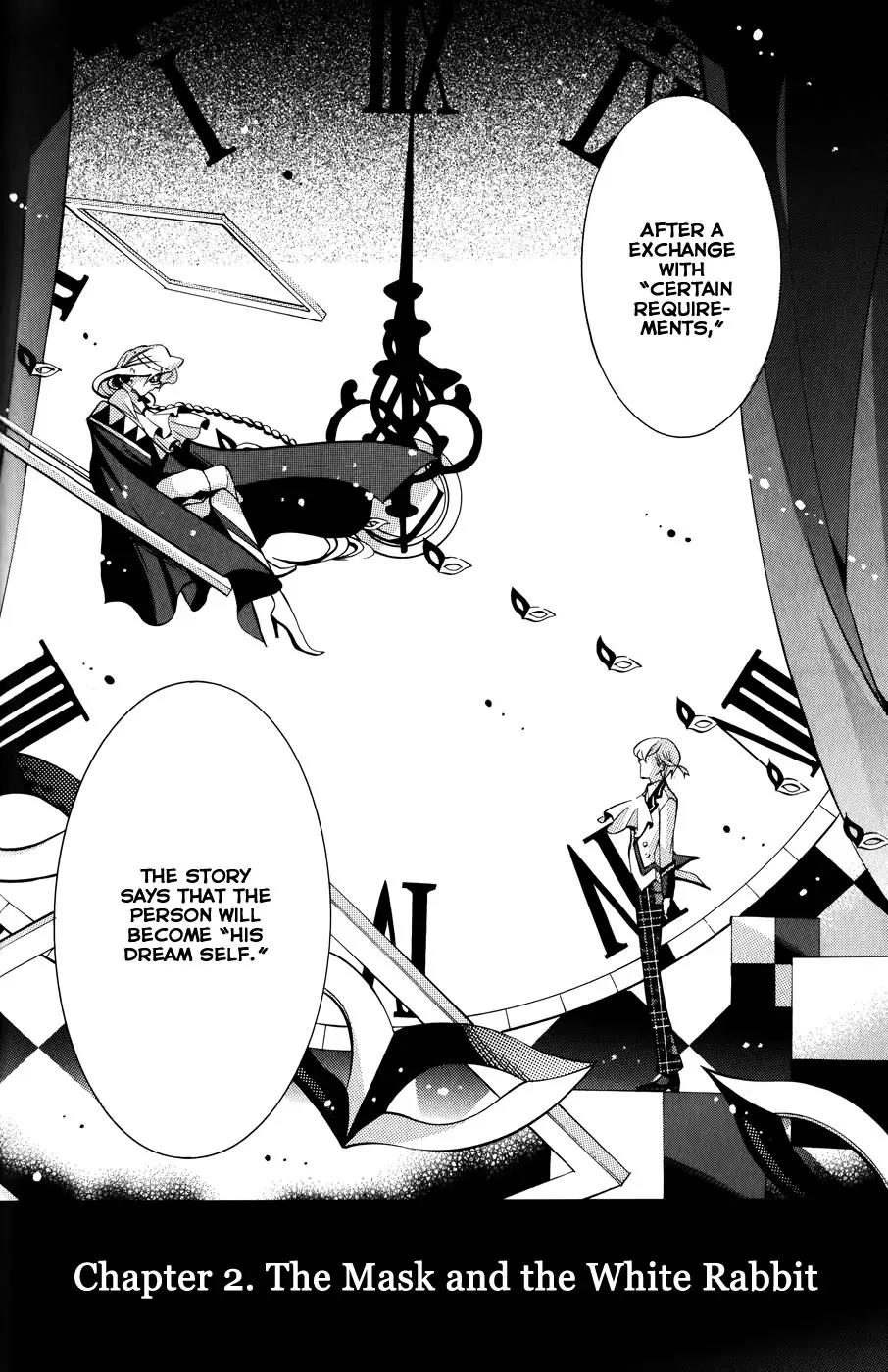 Hakudatsu no Masquerade Chapter 2 page 3 - Chapter 2: The Mask and the White Rabbit
