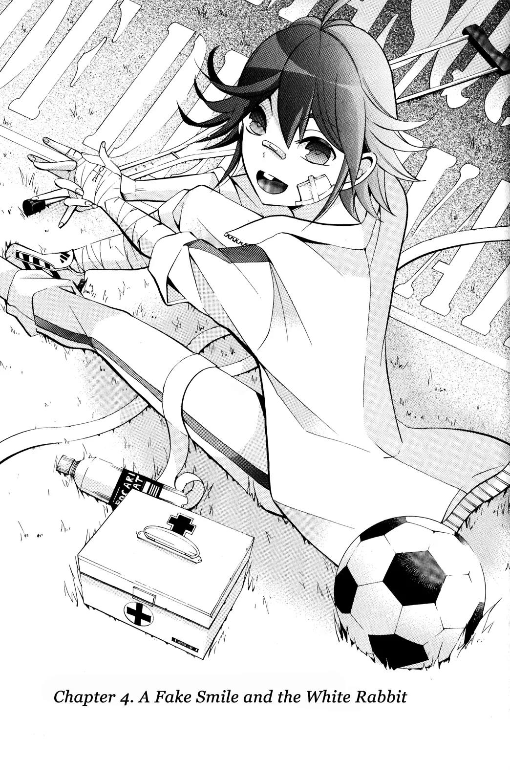Hakudatsu no Masquerade Chapter 4 page 1 - Chapter 4: A Fake Smile and the White Rabbit
