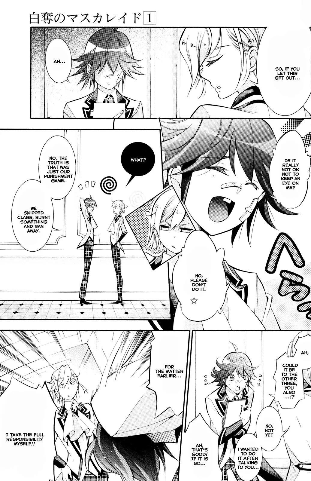 Hakudatsu no Masquerade Chapter 4 page 10 - Chapter 4: A Fake Smile and the White Rabbit