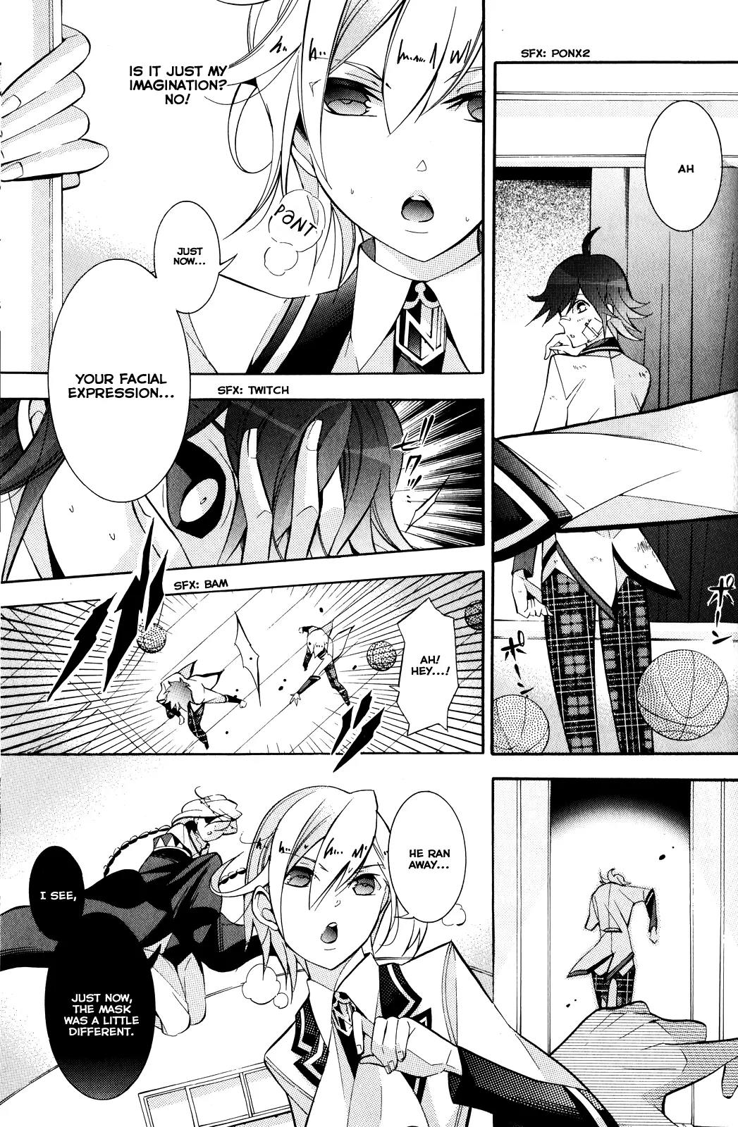 Hakudatsu no Masquerade Chapter 4 page 6 - Chapter 4: A Fake Smile and the White Rabbit