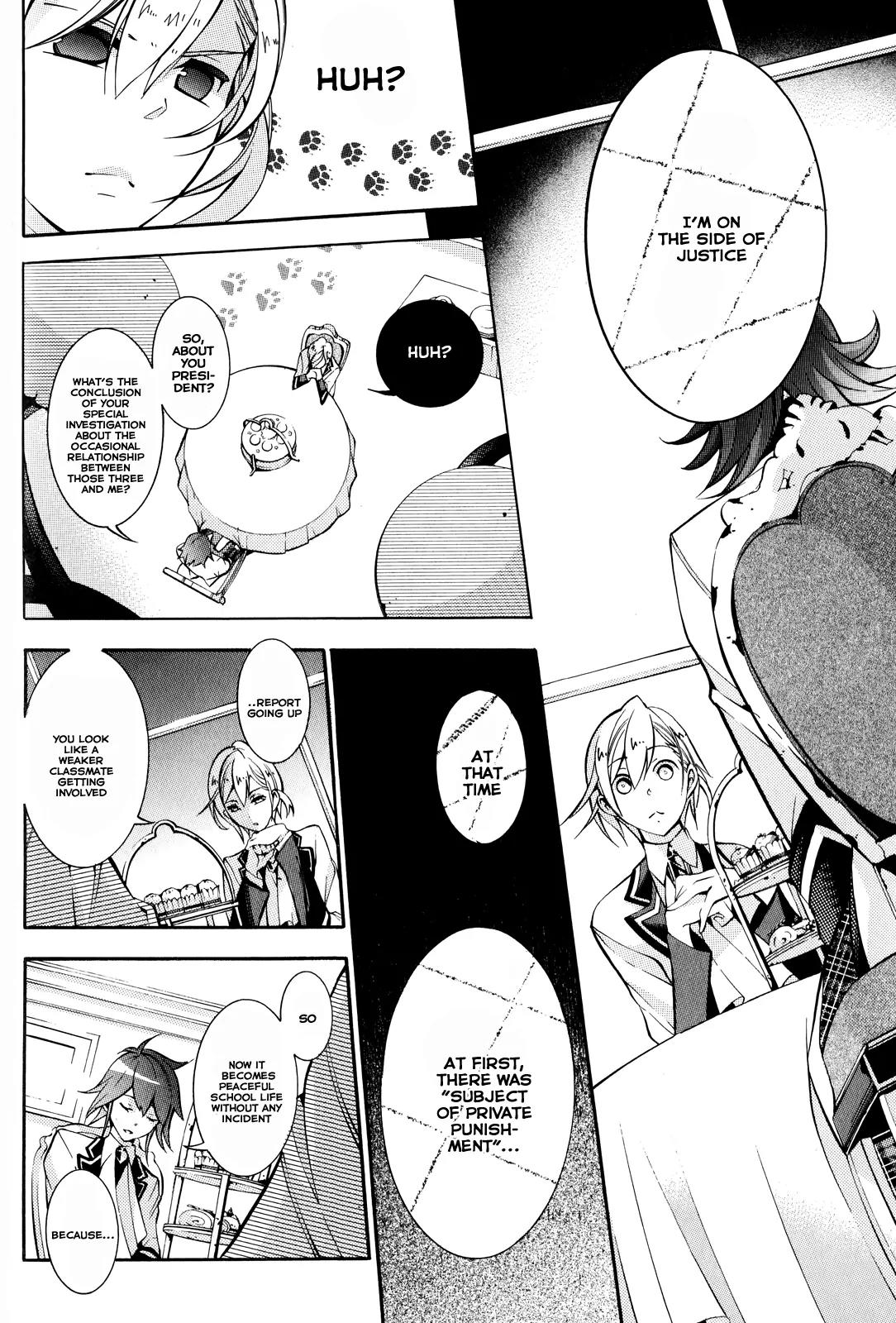 Hakudatsu no Masquerade Chapter 5 page 14 - Chapter 5: Tea Party and the White Rabbit