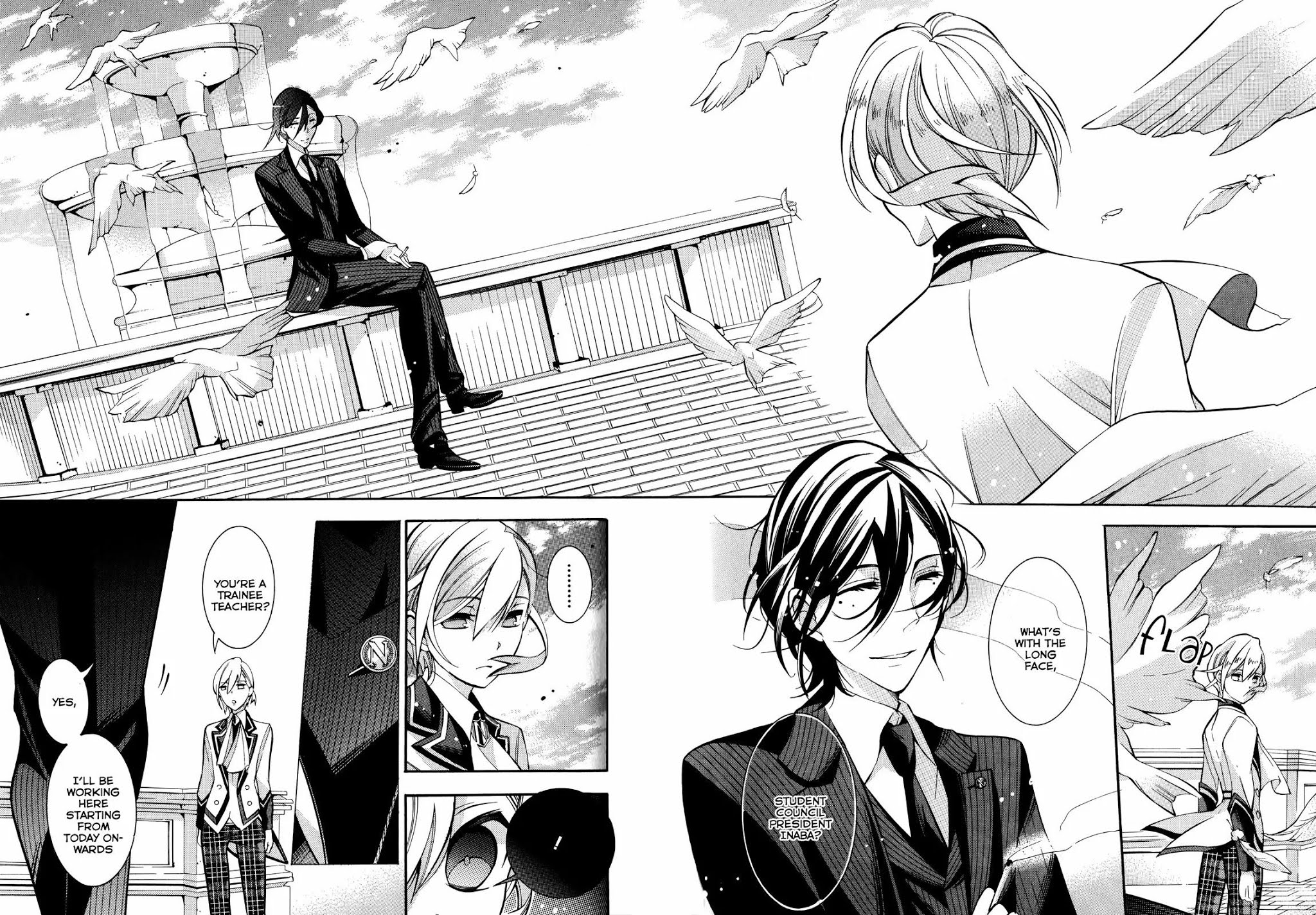 Hakudatsu no Masquerade Chapter 7 page 8 - Chapter 7: Smoke and the White Rabbit