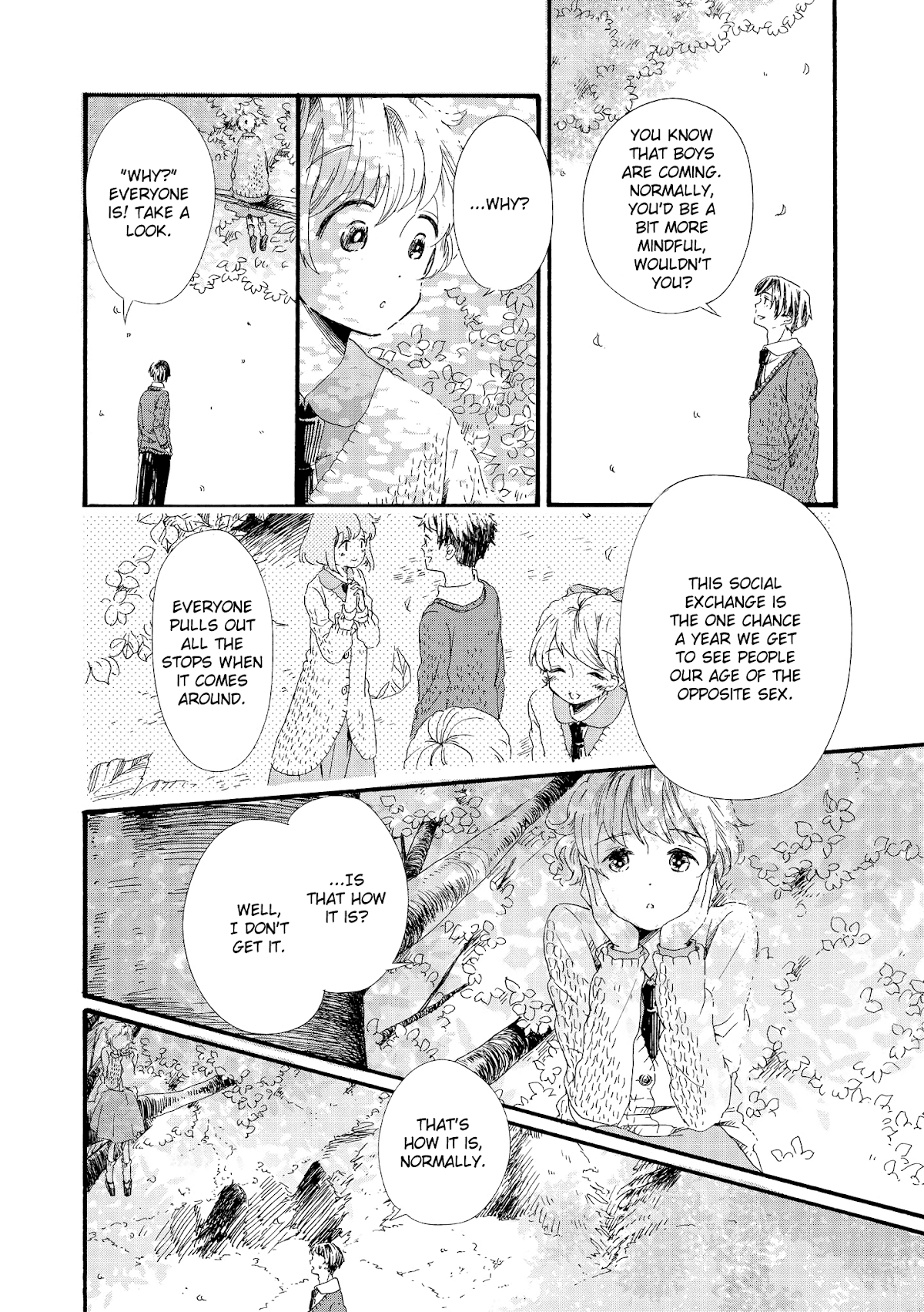 Hakugin Gymnasium Chapter 1.2 page 20 - Vol.1 Chapter 2: The Day the White Lily was Painted Red