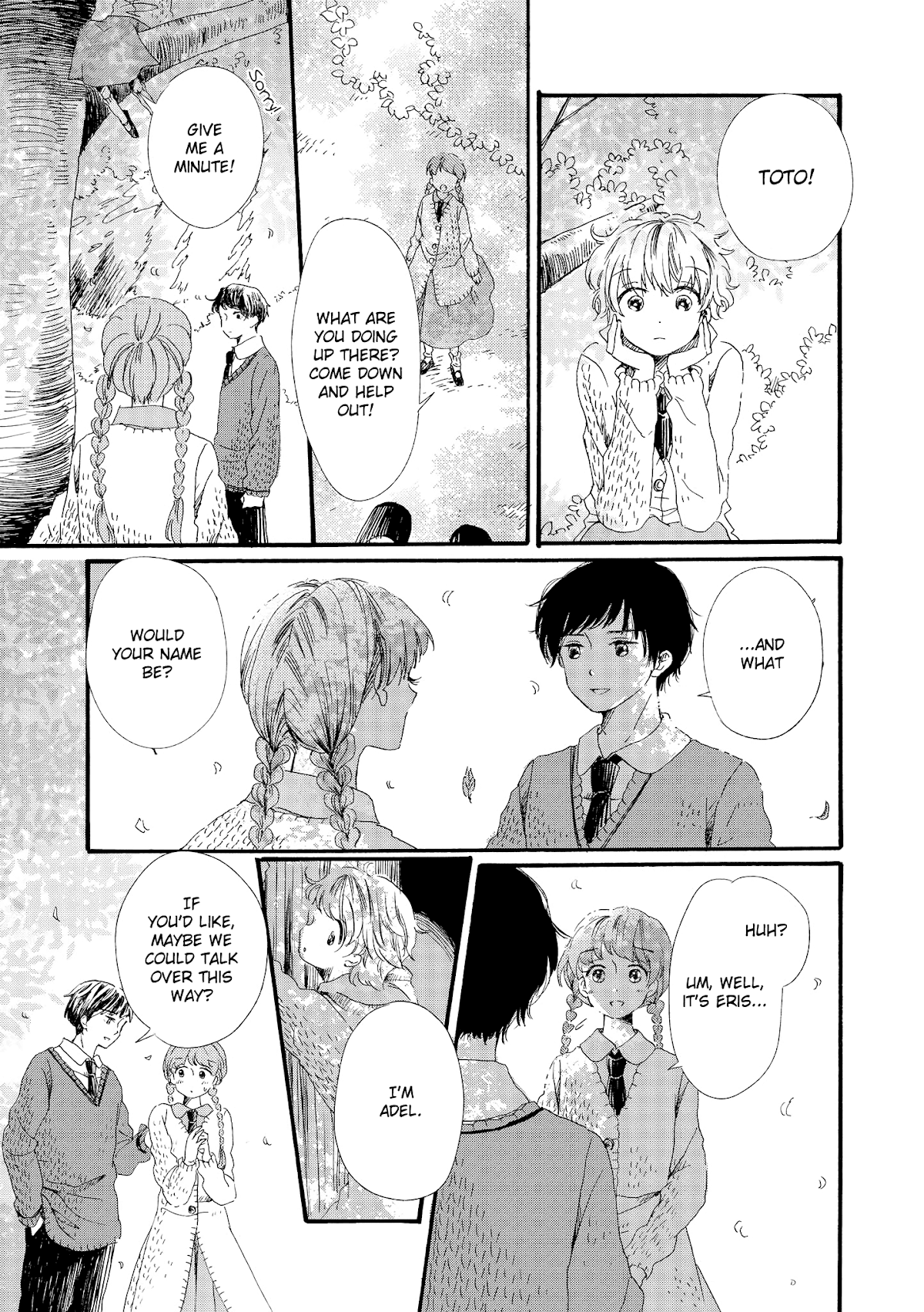 Hakugin Gymnasium Chapter 1.2 page 21 - Vol.1 Chapter 2: The Day the White Lily was Painted Red