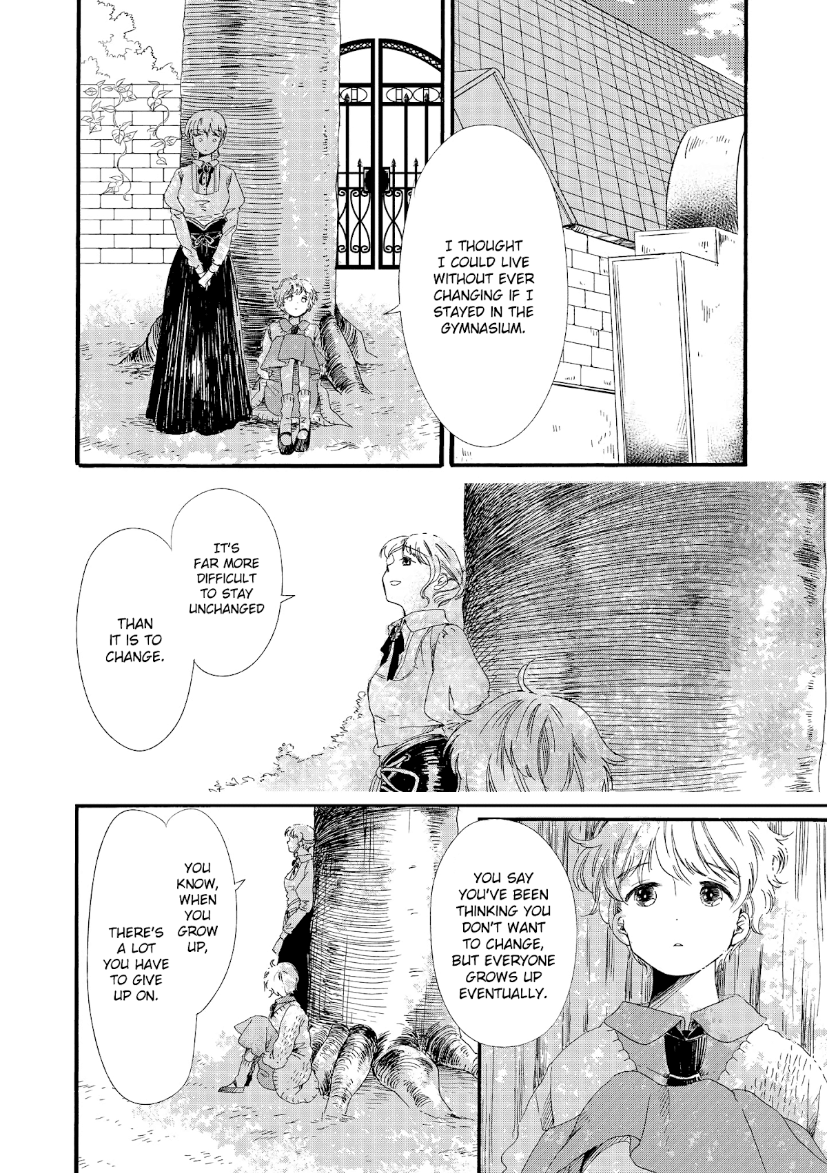 Hakugin Gymnasium Chapter 1.2 page 36 - Vol.1 Chapter 2: The Day the White Lily was Painted Red
