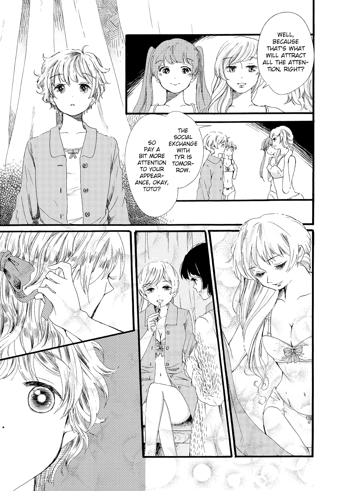 Hakugin Gymnasium Chapter 1.2 page 5 - Vol.1 Chapter 2: The Day the White Lily was Painted Red