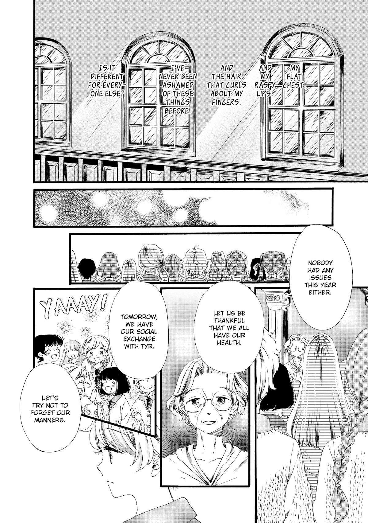 Hakugin Gymnasium Chapter 1.2 page 6 - Vol.1 Chapter 2: The Day the White Lily was Painted Red