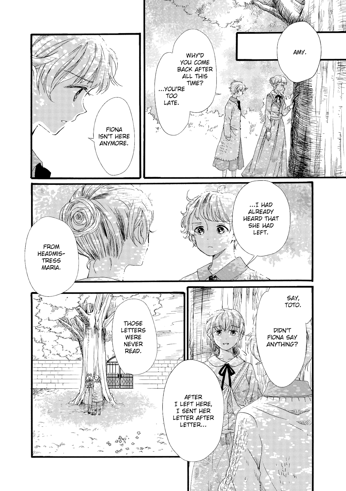 Hakugin Gymnasium Chapter 1.2 page 8 - Vol.1 Chapter 2: The Day the White Lily was Painted Red