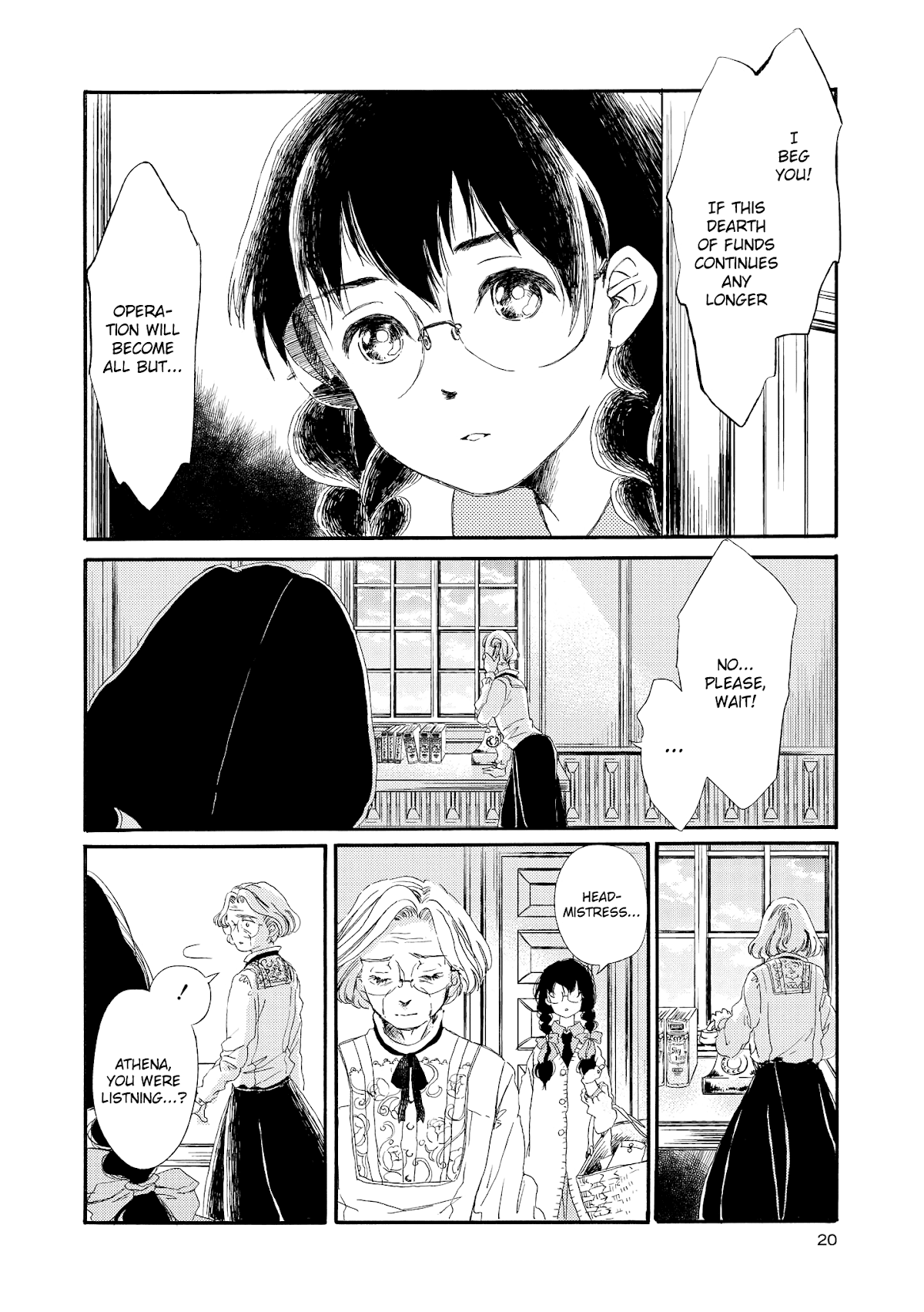 Hakugin Gymnasium Chapter 2.1 page 20 - Vol.2 Chapter 1: The Small Wings Inside Me